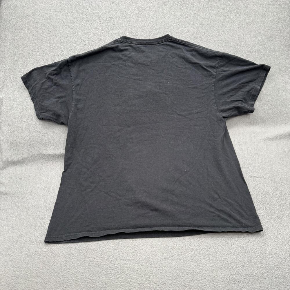 Hard Ten Shirt Mens 2XL Black Skull Tribal Headdress Graphic T-Shirt Tee Tagless - Picture 2 of 8